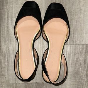 Zara sling back flats size 38
